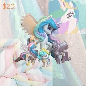 My Little Pony Colorful Unicorn Figures